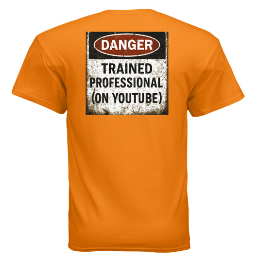 SAFETY ORANGE - BACK