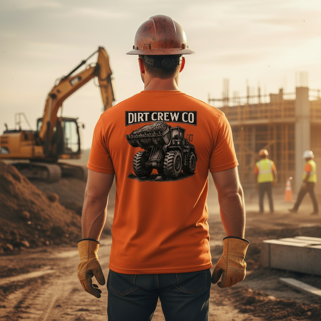 Back View DIRT CREW CO Mockup