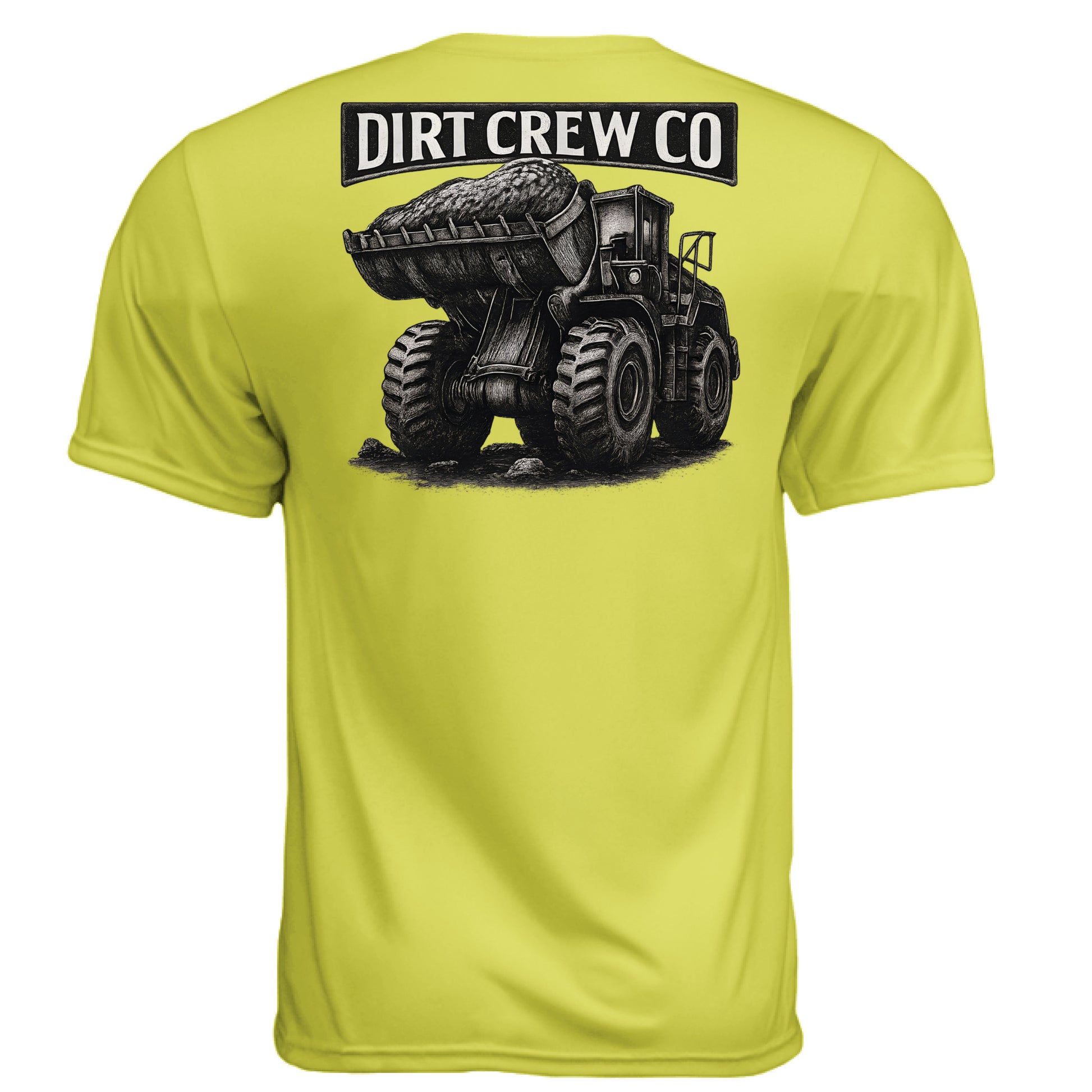 SAFETY YELLOW - BACK