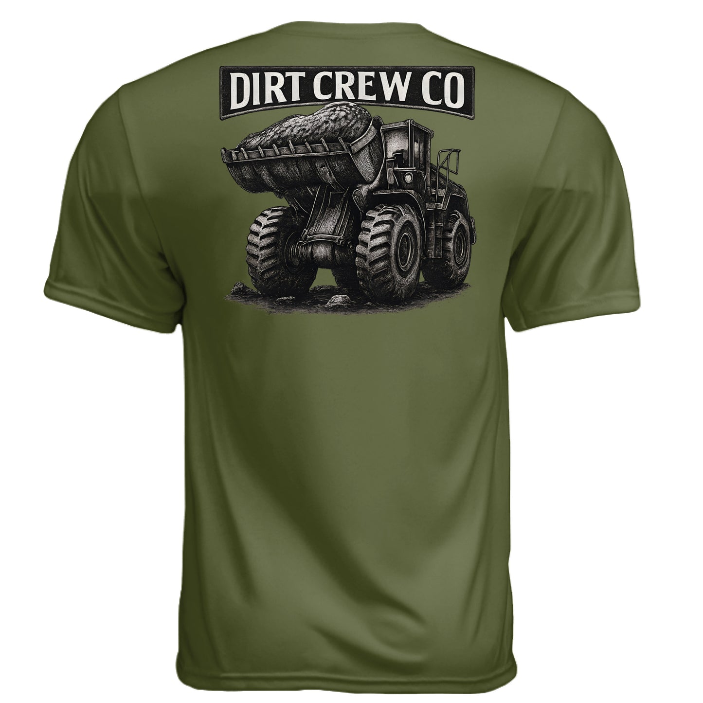 MILITARY GREEN - BACK