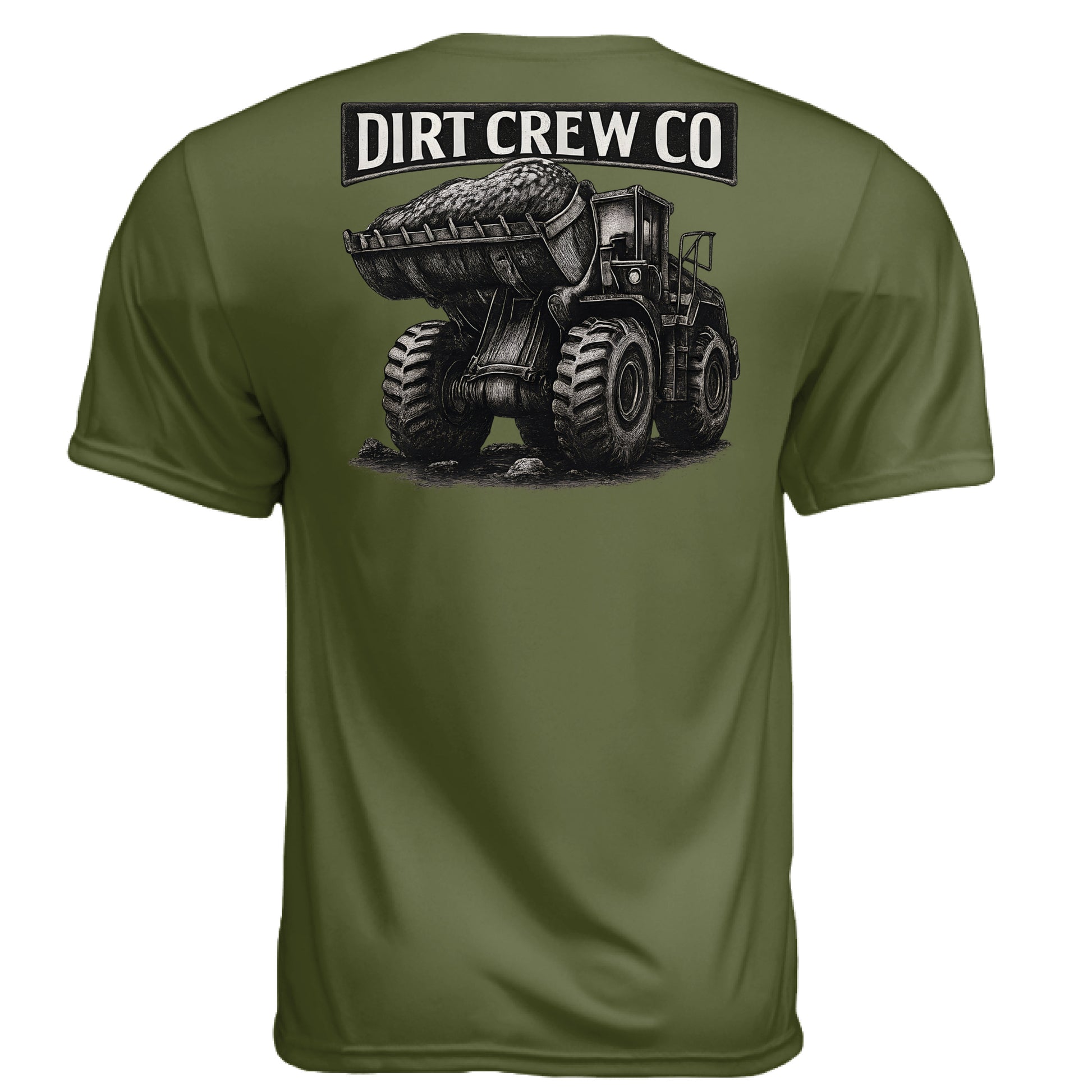 MILITARY GREEN - BACK