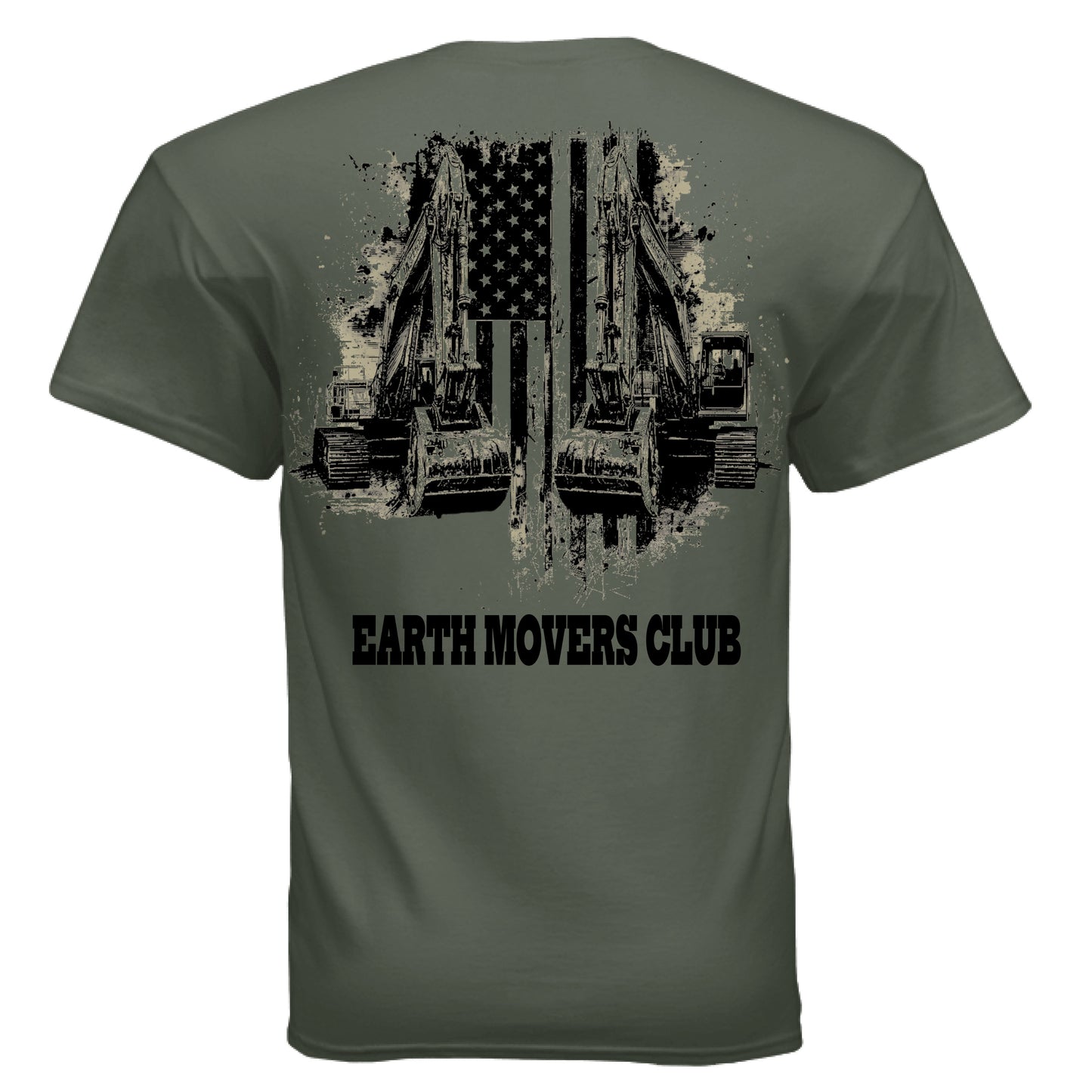 MILITARY GREEN - BACK