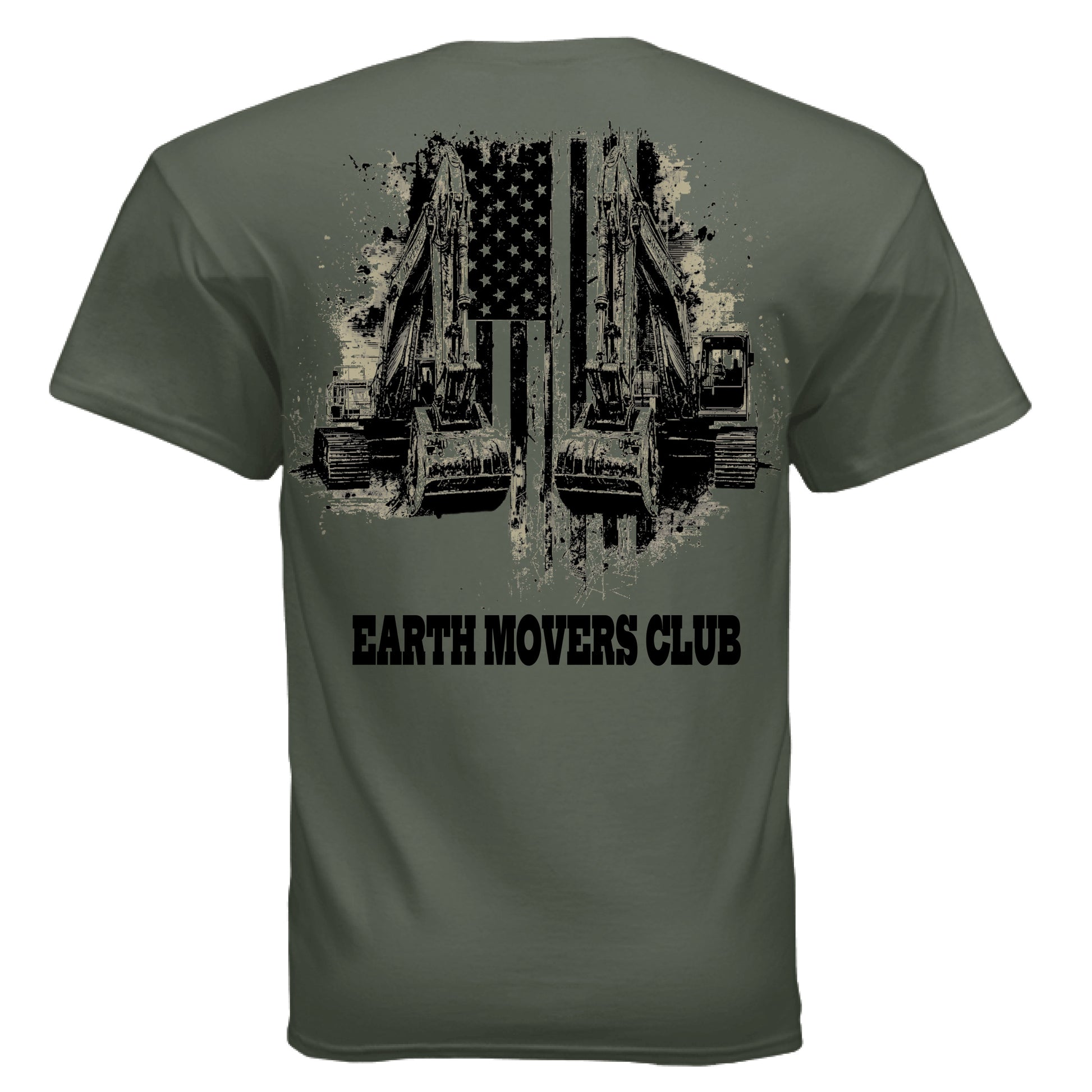 MILITARY GREEN - BACK