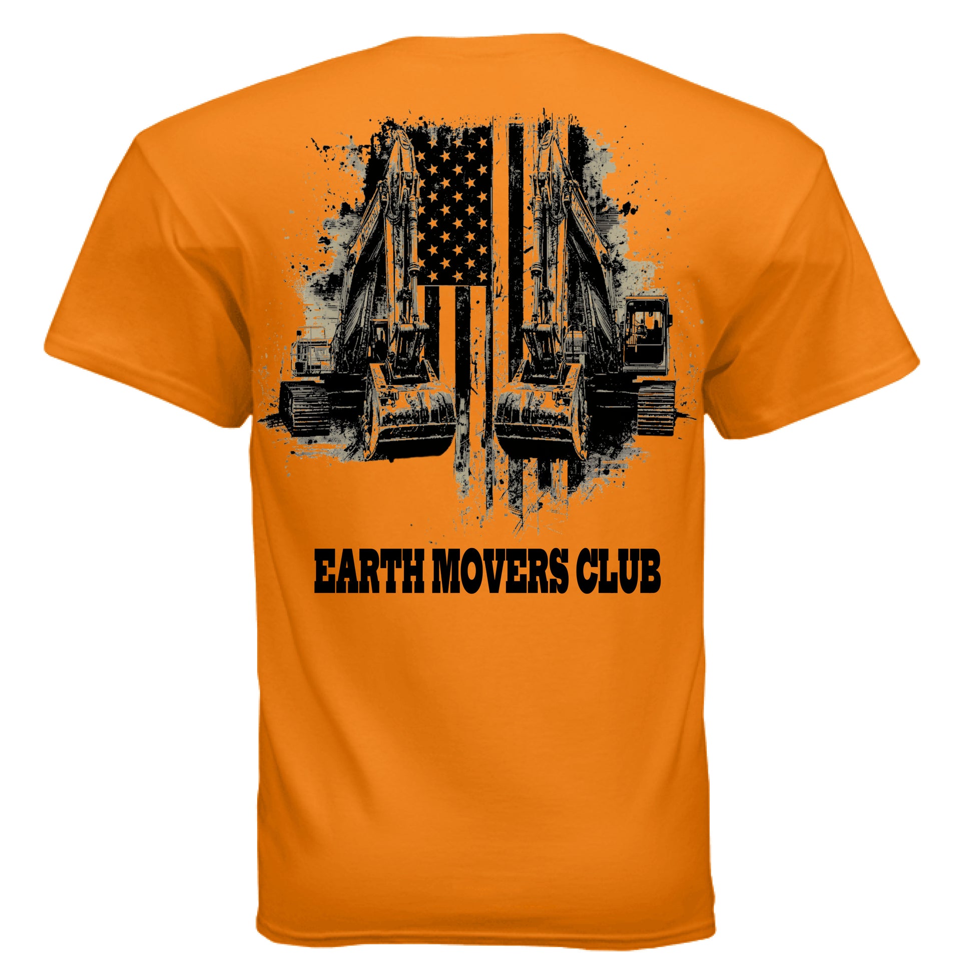 SAFETY ORANGE - BACK