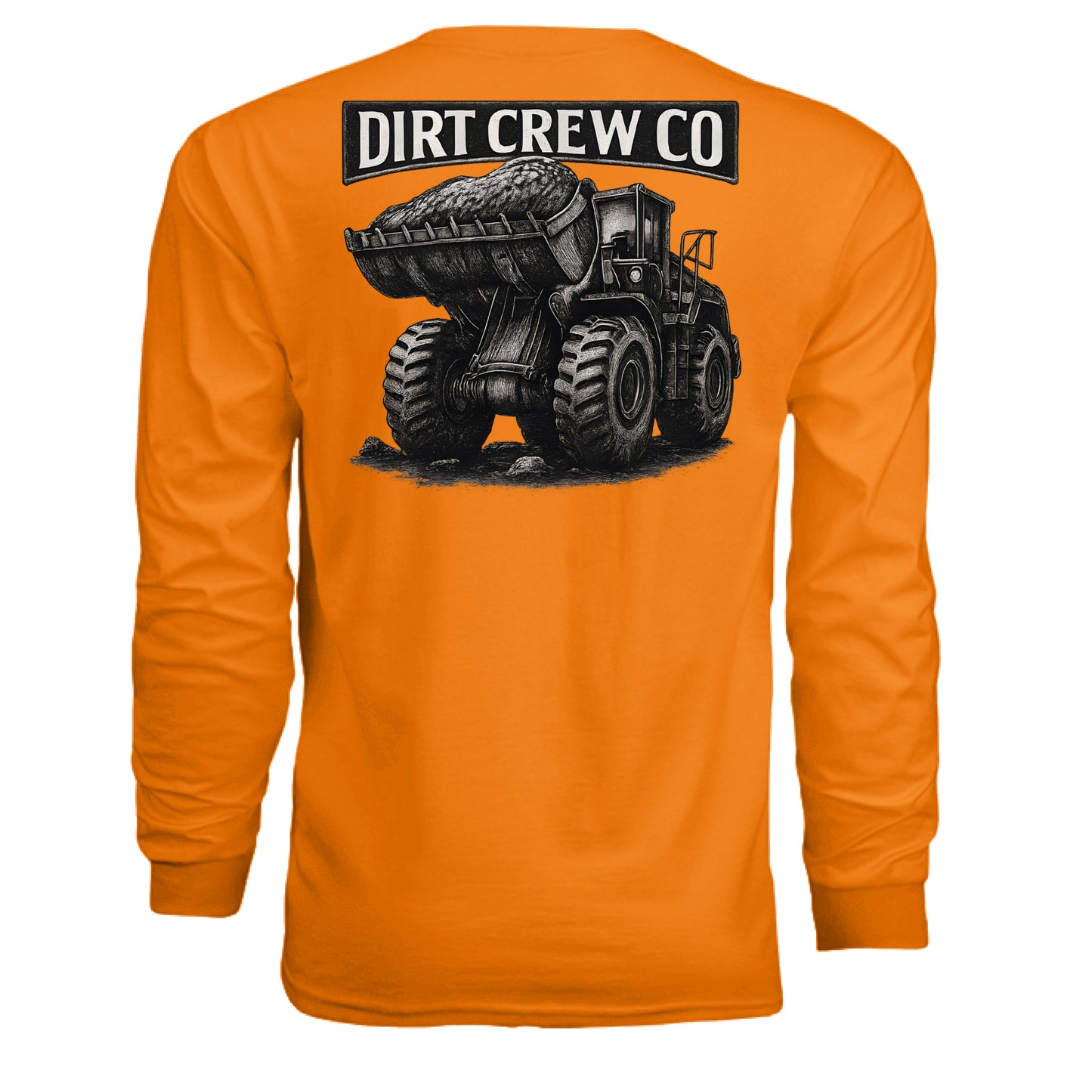 SAFETY ORANGE - BACK