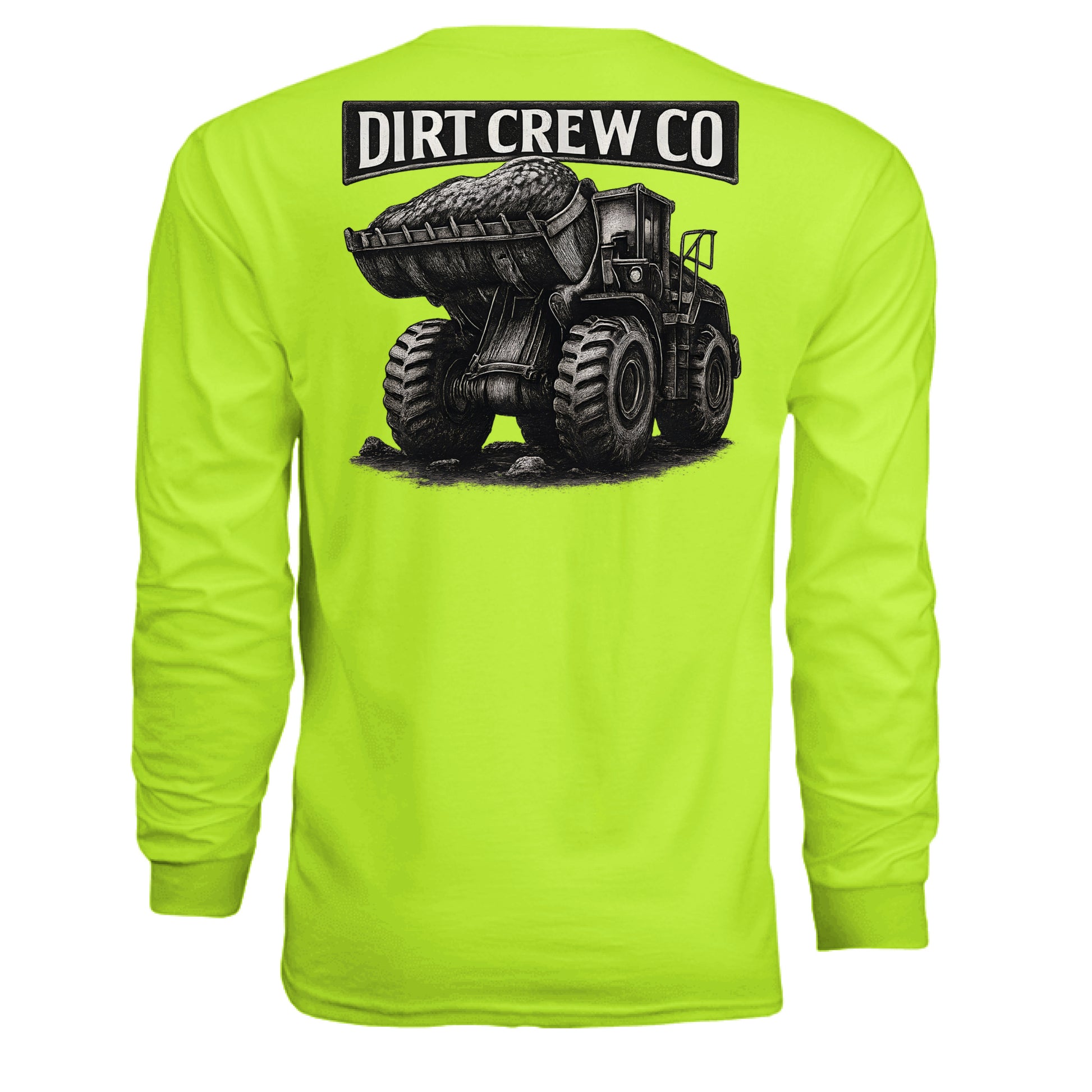 SAFETY YELLOW - BACK