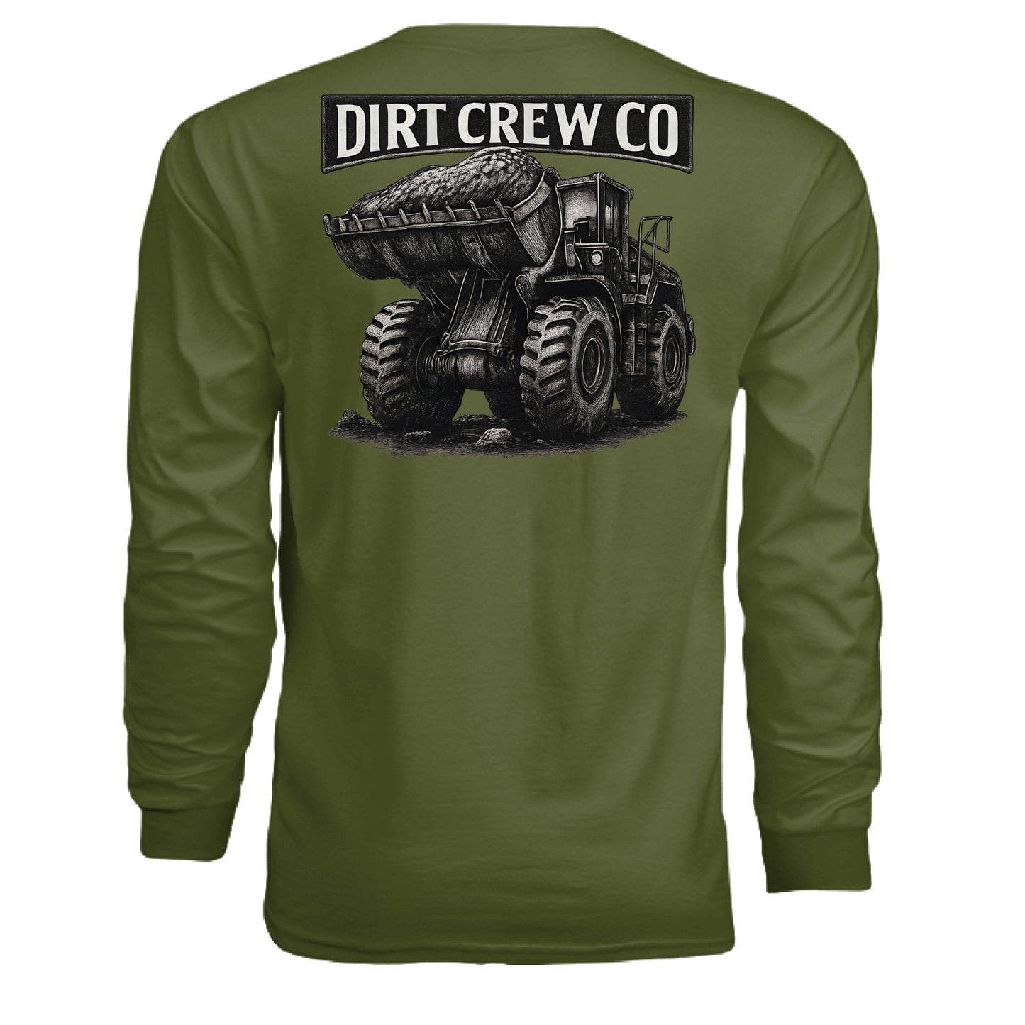 MILITARY GREEN - BACK