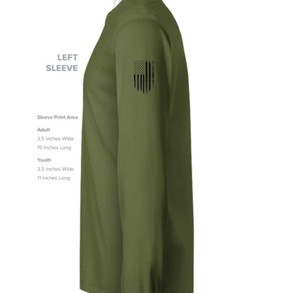 MILITARY GREEN - SLEEVE_LEFT