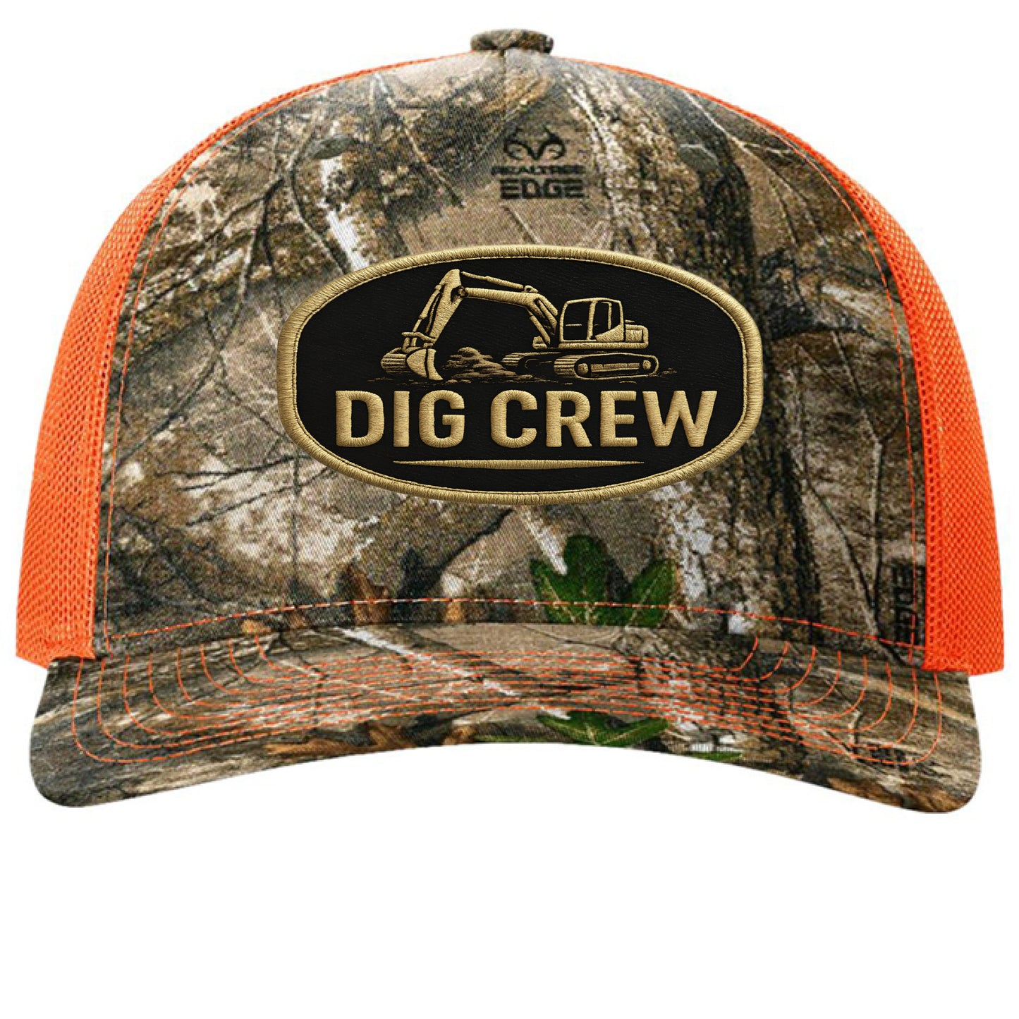 Realtree Edge/ Neon Orange - FRONT