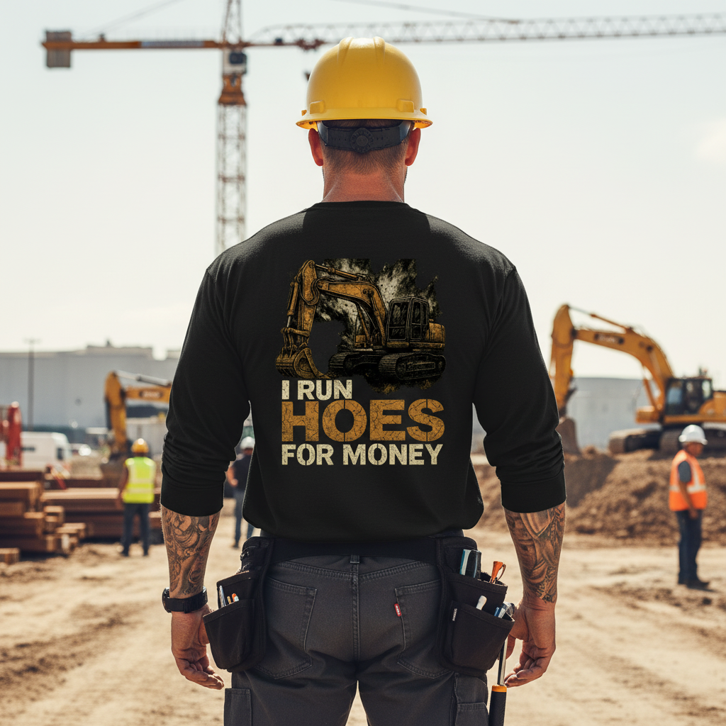 I Run Hoes - Long Sleeve T-Shirt