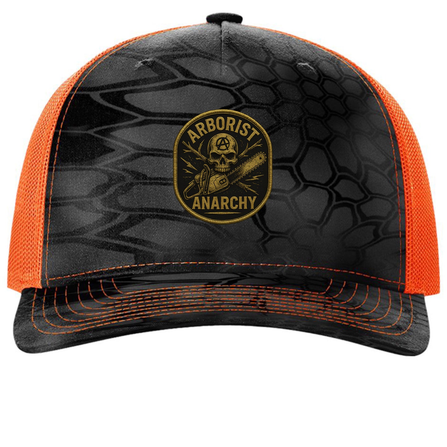 Kryptek Typhon/ Neon Orange - FRONT