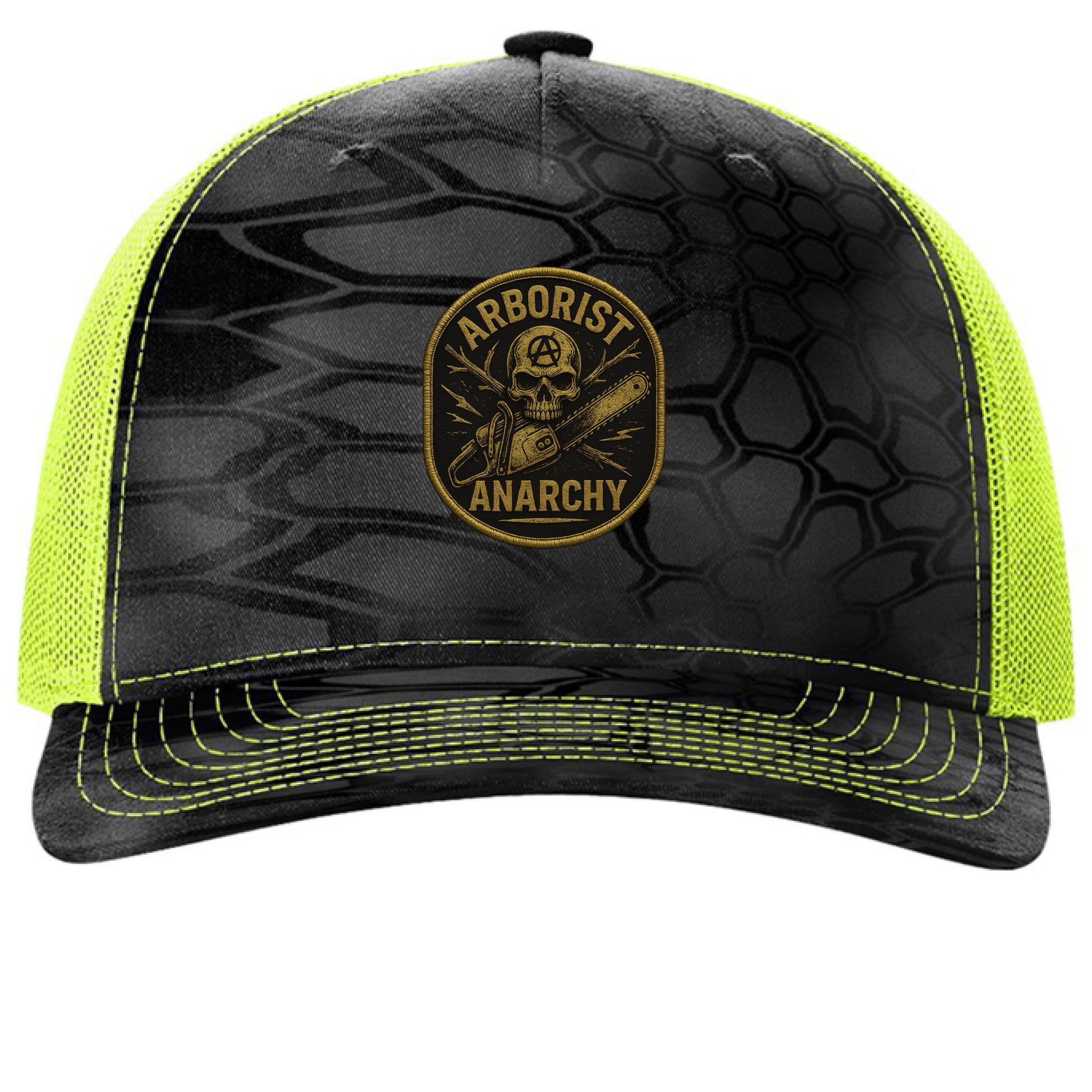 Kryptek Typhon/ Neon Yellow - FRONT