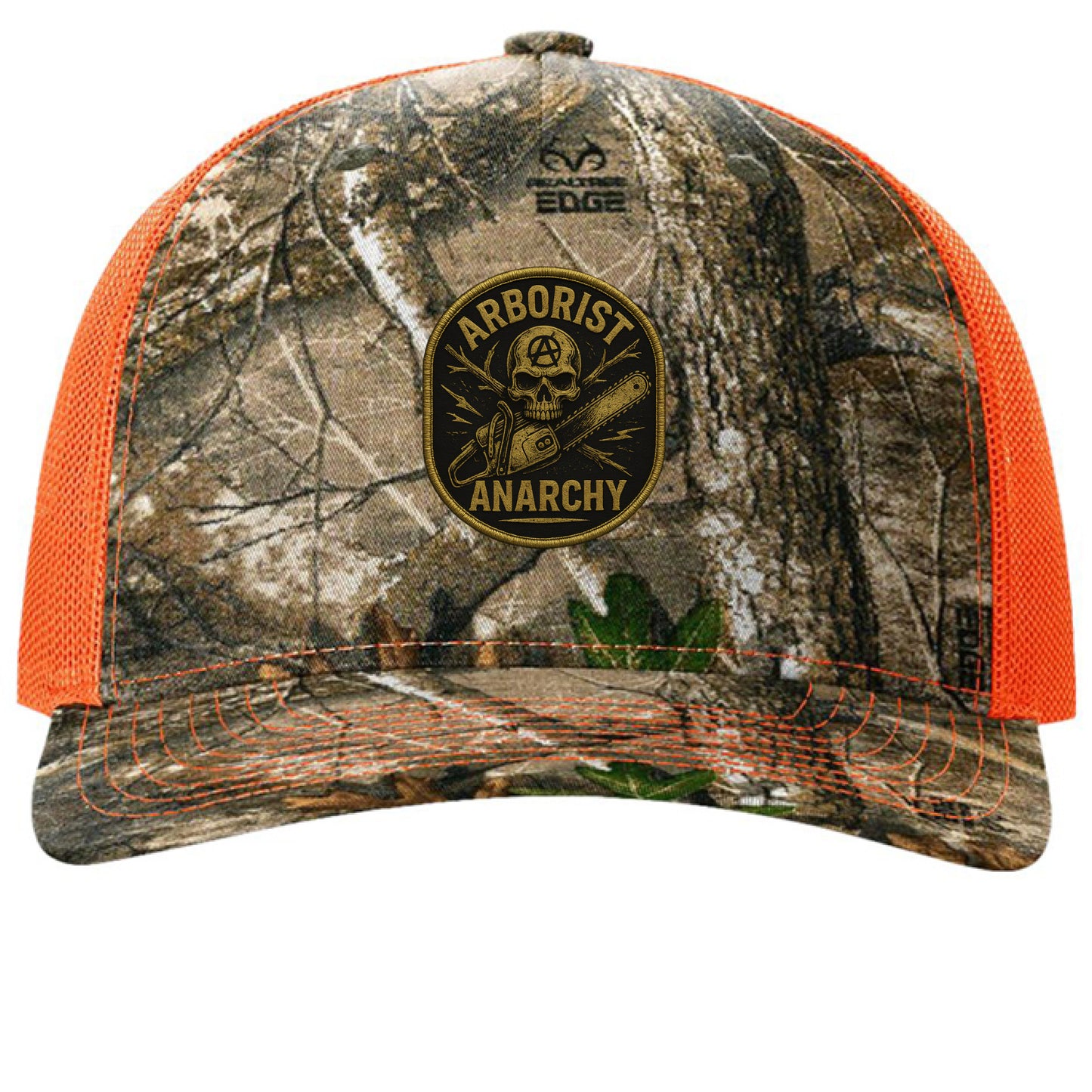 Realtree Edge/ Neon Orange - FRONT