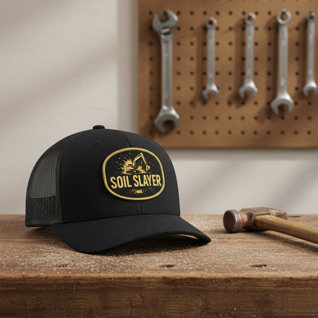 Soil Slayer Hat Professional Workshop Shot